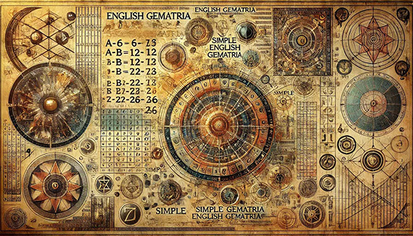 Gematria visualized