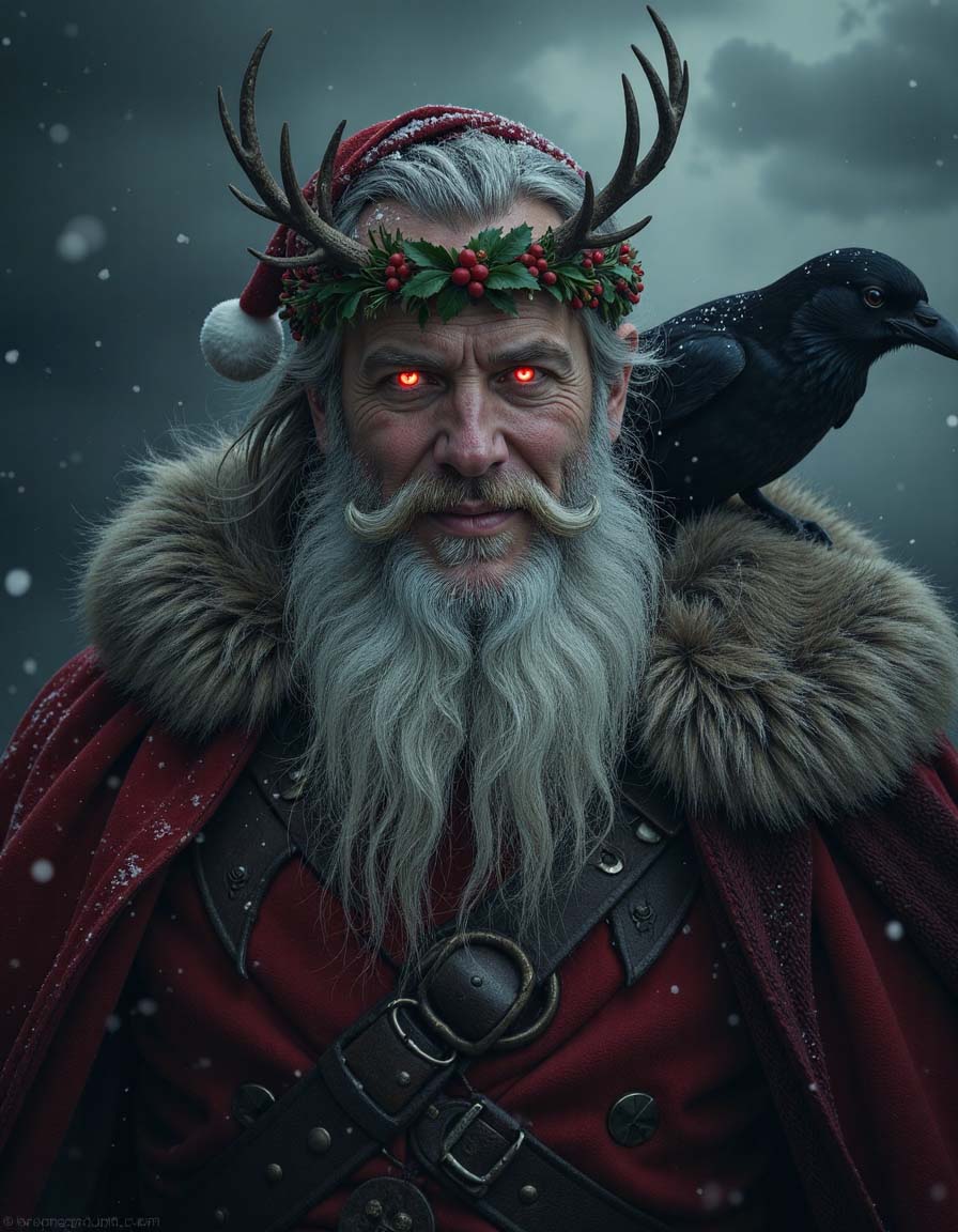 Santa Claus as Odin